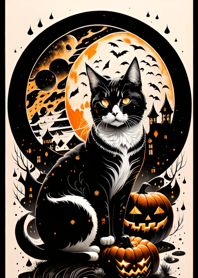halloween cat d5b6a2