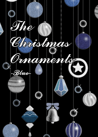 The Christmas Ornaments(Blue and Black)