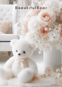 Beautiful Bear-LOVE PINK FLOWER 9