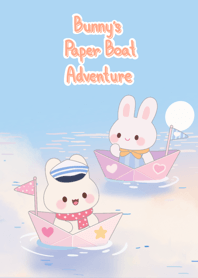 กระต่ายน้อยผจญภัยในเรือกระดาษ