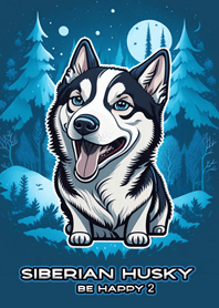 Siberian Husky be Happy 2