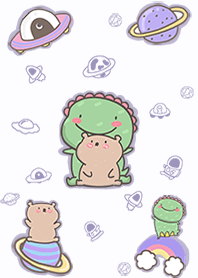 dino & bear mini space