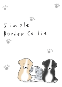 simple Border collie