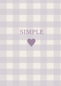 SIMPLE HEART :check dustypurple