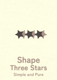 Shape Three Stars  Toome