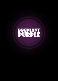 Simple eggplant purple in black