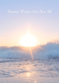 Sunset Water 344 Not AI