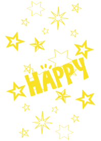 HAPPY STAR***yellow*
