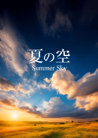 "Summer sky vol.10" theme