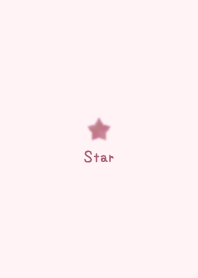 Watercolor Star *Pink*