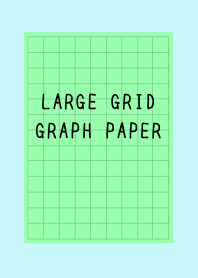 GREEN-BLACK GRAPH PAPER/LIGHT BLUE