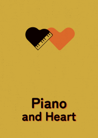 Piano and Heart Fox
