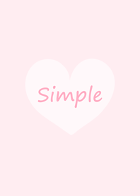 The most simple - pink love