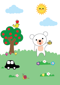 Cute bear theme v.18