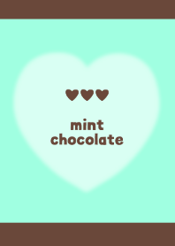 mint chocolate color theme!