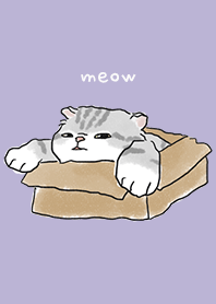 neko drawing3 - violet