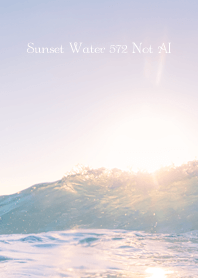 Sunset Water 572 Not AI