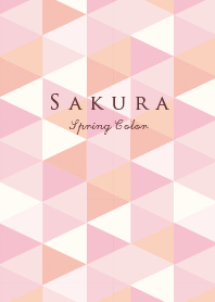 Sakura spring color for World