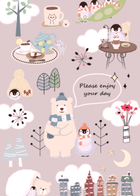 pink Nordic polar bear 10_2