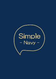 Simple - Navy -