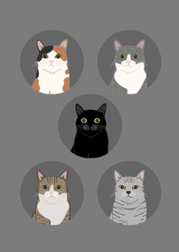 喵！喵！2.0(霧灰色)