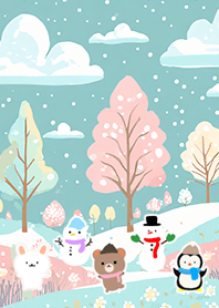 Kawaii scandinavian style(Winter-646)