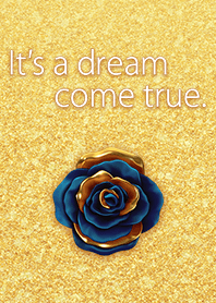夢が叶う✨幸運の青いバラ
