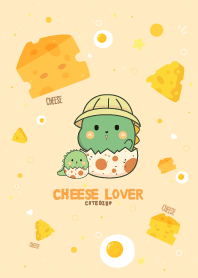 Dino Cheese Lover Cute