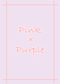 Simple Pink×Purple-Purple