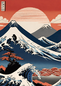 浮世絵の風景-昼 2