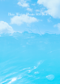 Blue Water Photo 809 Not AI
