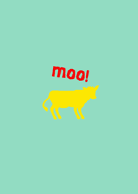 Simple Cow * Yellow green x yellow