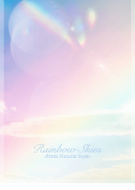 Rainbow sky #13 / Natural style