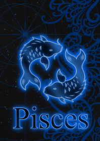 Pisces dengan warna biru