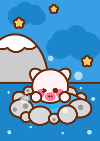 On sen with mini pig 4