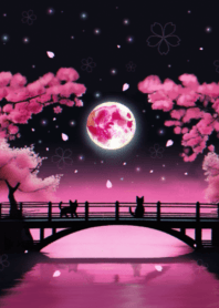 Cat's Cherry Blossom Date