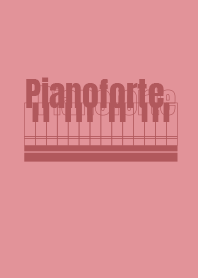 pianoforte Old rose