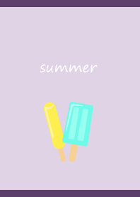 Cold popsicles on purple JP