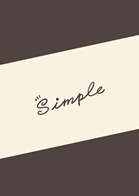 Simple Lines J-Crimson Orange (Re5)