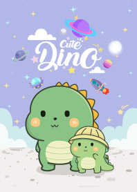 Dinosaur Cute Violet
