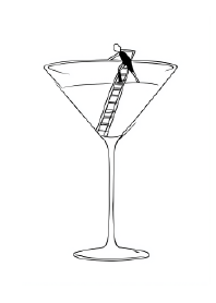 Solitary Journey in the Glass