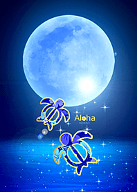 Hawaii*ALOHA+349 A super Blue full moon