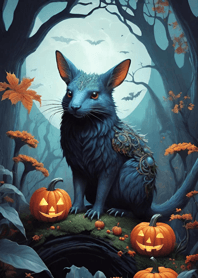 Halloween small animals 1F031a