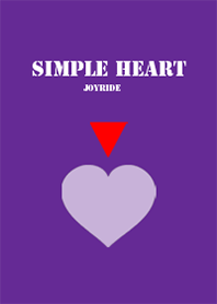 Simple Heart Theme Purple
