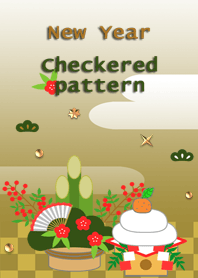 New Year(Checkered pattern)