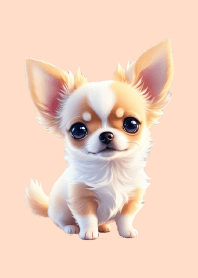Adorable boisterous Chihuahua
