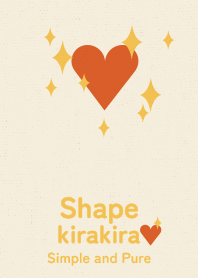 kirakira heart Basking in the sun