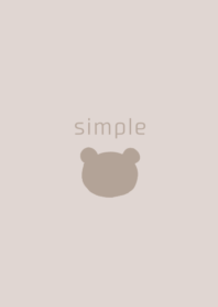simple bear silhouette