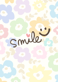 North European floral 6-smile11-