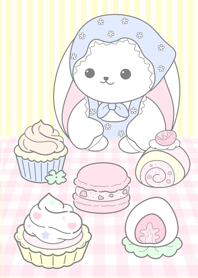 This cheesecake is very sweet.